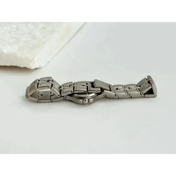 Silver Toned Rumours Brand Chain Link Unisex Analog Watch - WORKS - 41191 - Picture 7 of 8